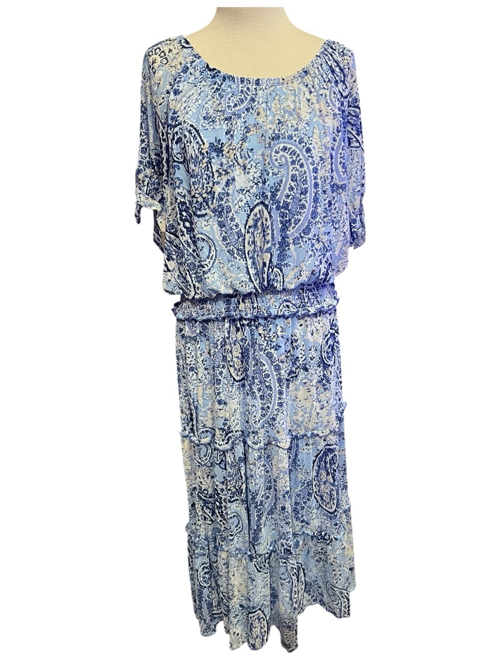 NWTJoie Women's Limited Edition Parisian Paisley Maxi Dress size 2X
